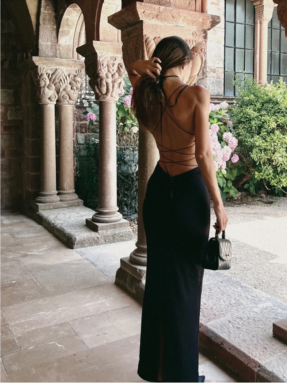Meshki Sabine Backless Dress
